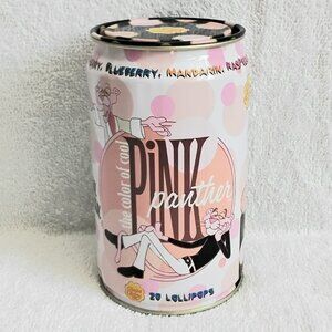 Vintage 1999 Chupa Chups Pink Panther Collector's Tin!!